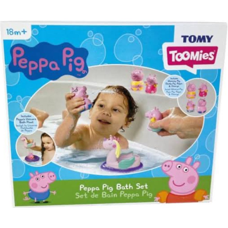 TOMY PEPPA PIG BATH SET