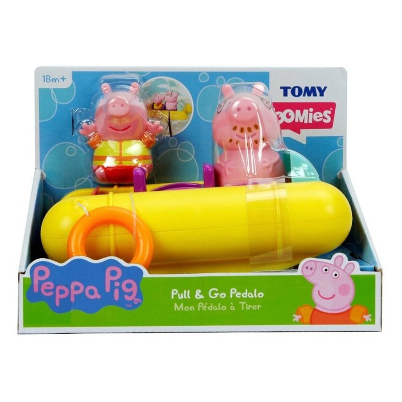 TOMY PEPPA PIG PULL & GO PEDALO