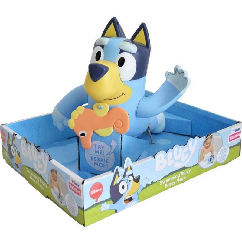 TOMY SWIMMING BLUEY