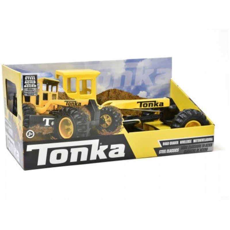 TONKA STEEL CLASSIC ROAD GRADER