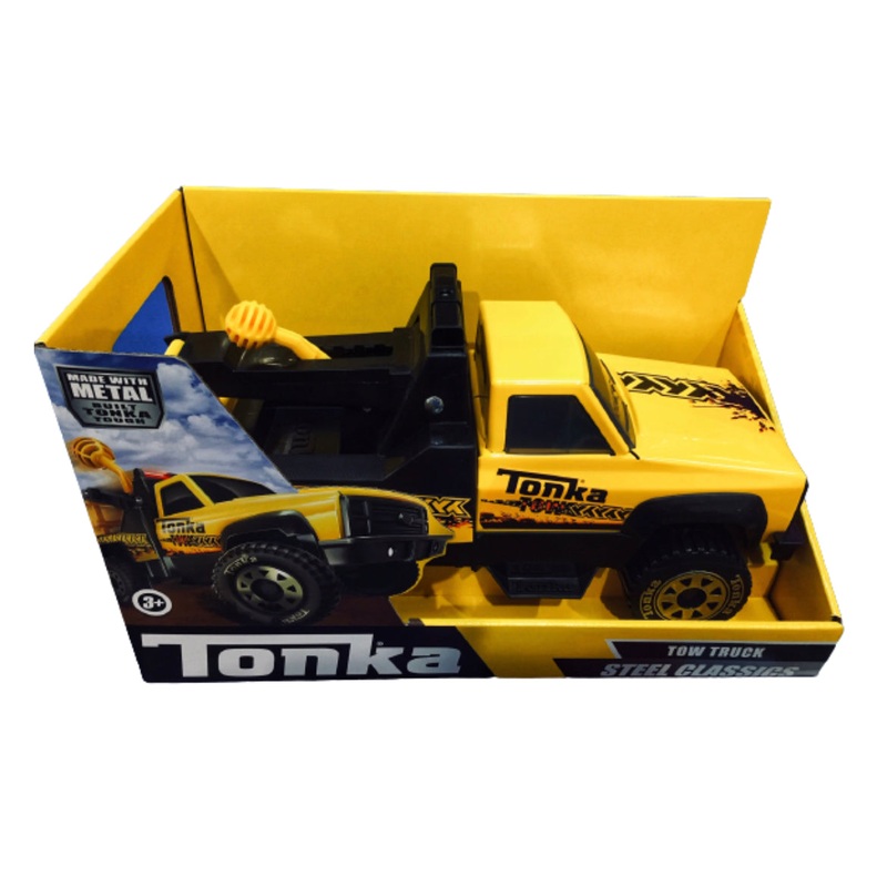 TONKA STEEL CLASSIC TOW TRUCK