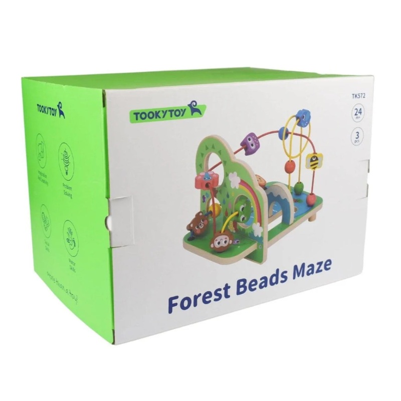 Tooky Wooden Forest Bead Maze