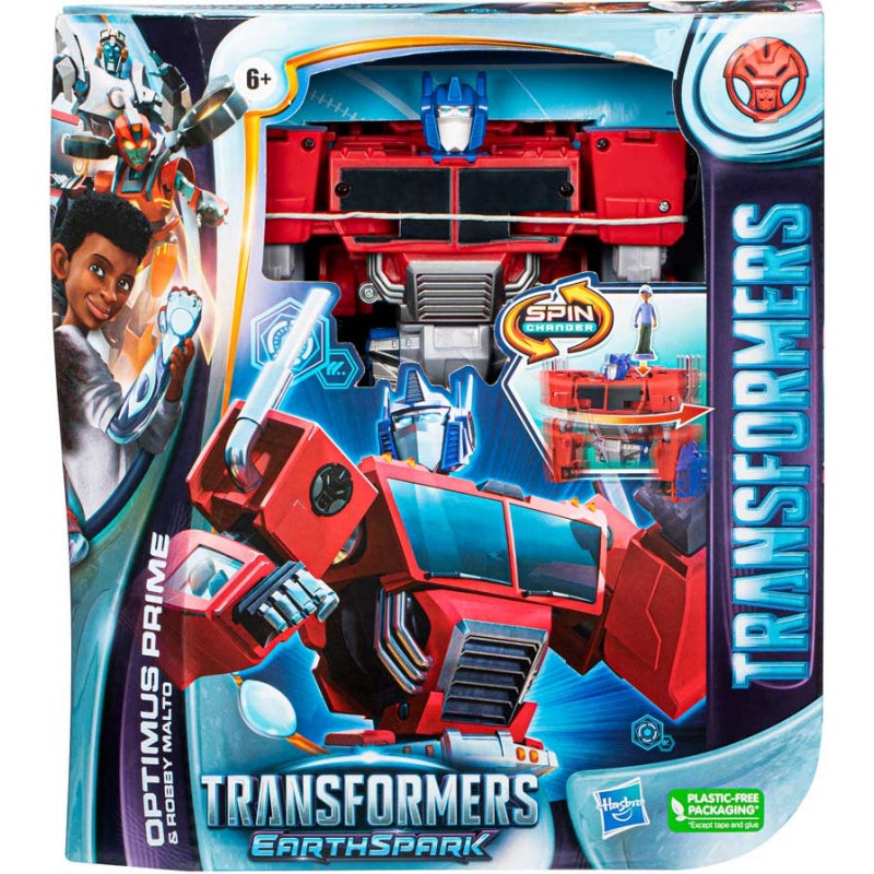 Tra Earthspark Spinchanger Optimus