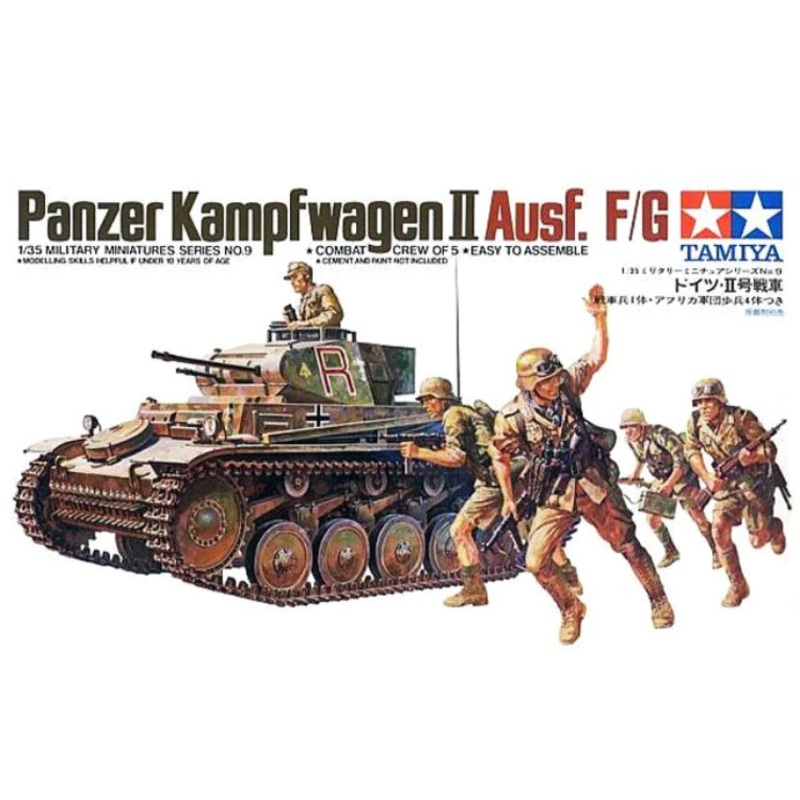 TAMIYA 1:35 GERMAN PANZERKAMPFWAGEN II