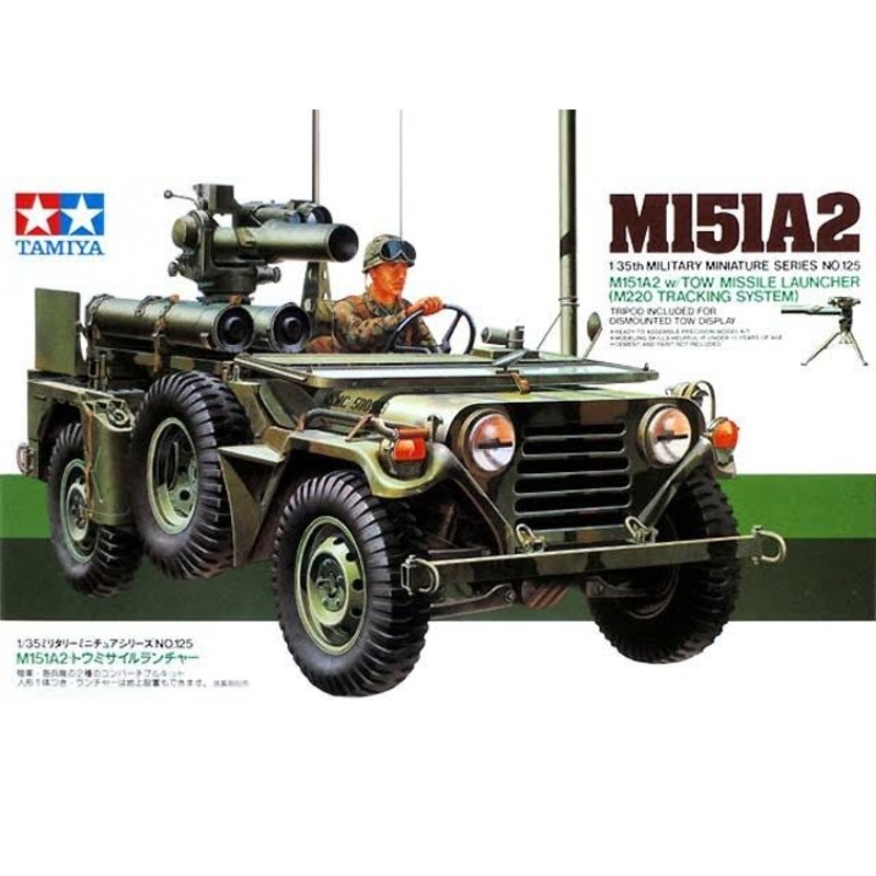 TAMIYA 1:35 M151A2 W TOW MISSILE