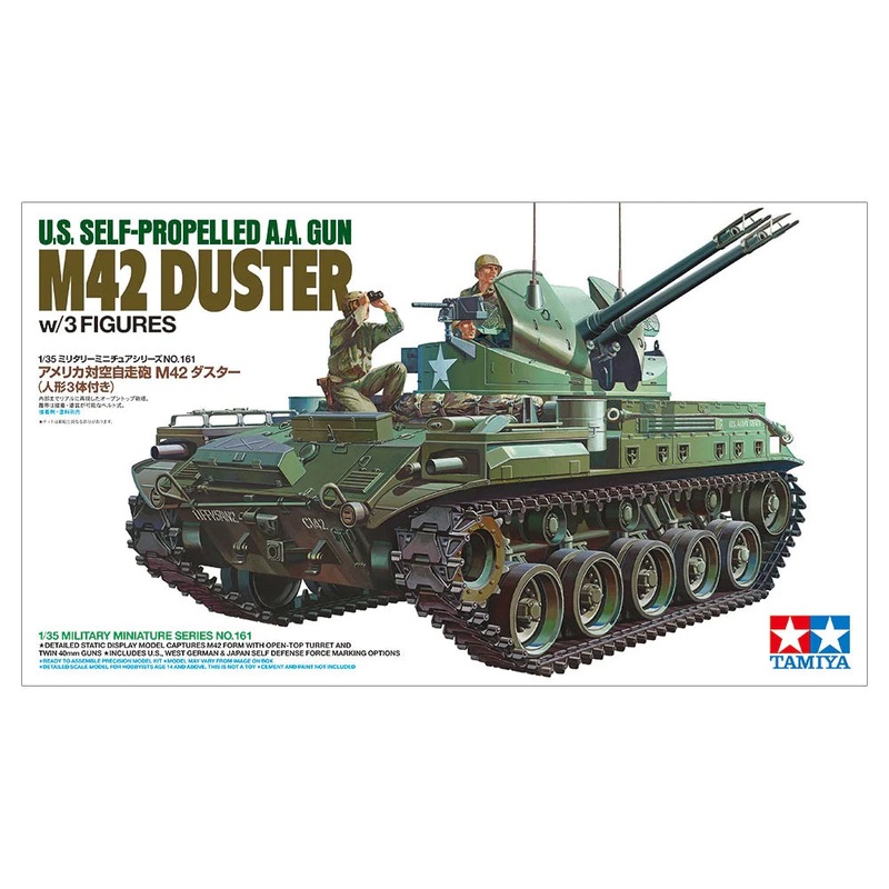 Tamiya 1:35 M42 Duster W 3 Figures