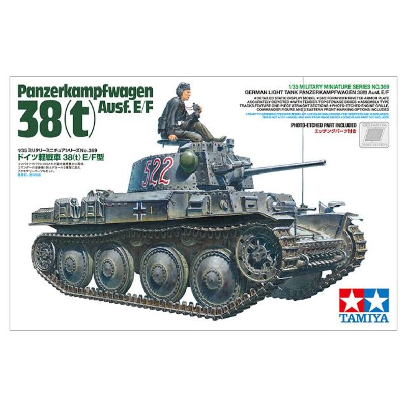 TAMIYA 1:35 PANZER 38(T) AUSF.E/F