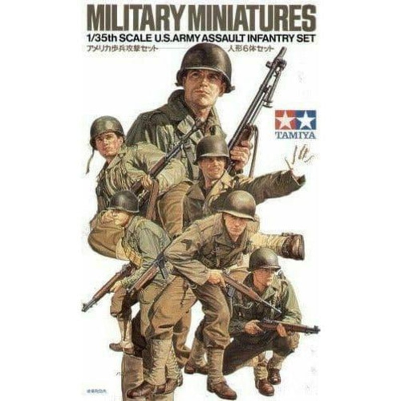 TAMIYA 1:35 US ARMY ASSAULT INFANTRY