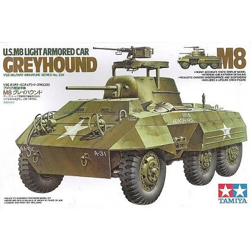 Tamiya 1:35 Us M8 Greyhound