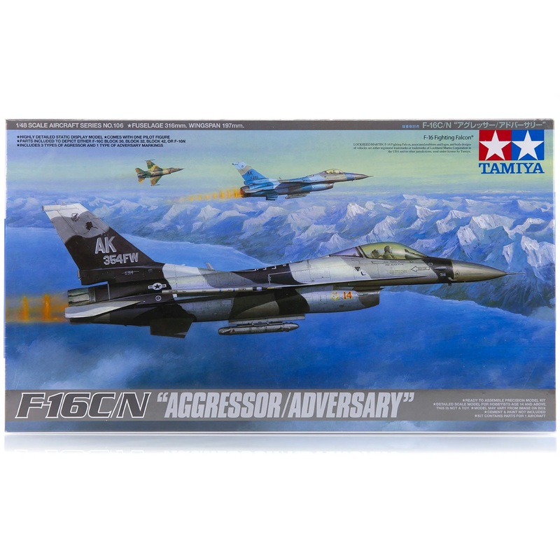 Tamiya 1:48 F-16Cn Aggressor/Adversary
