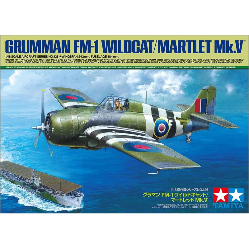 Tamiya 1:48 Fm-1 Wildcat/Martlet