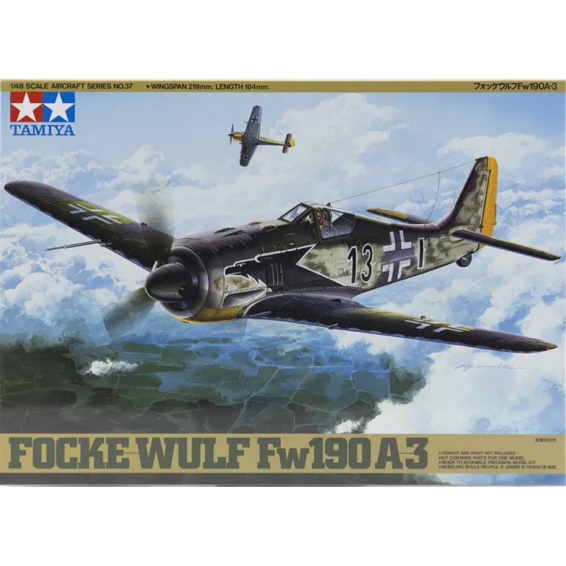 Tamiya 1:48 Focke Wulf Fw190A3