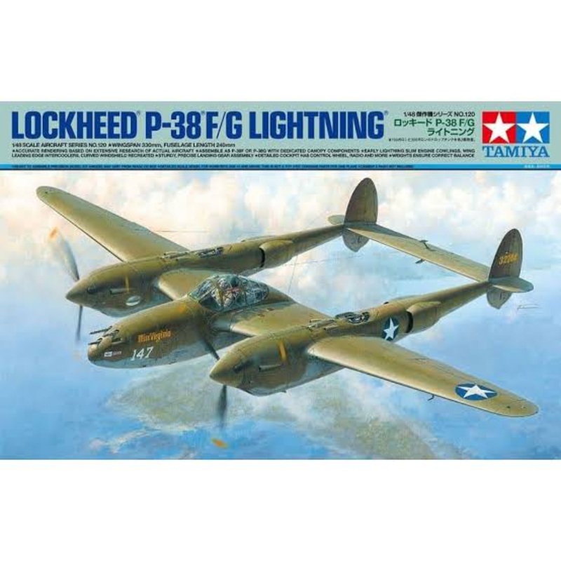 Tamiya 1:48 P-38 F/G Lightning
