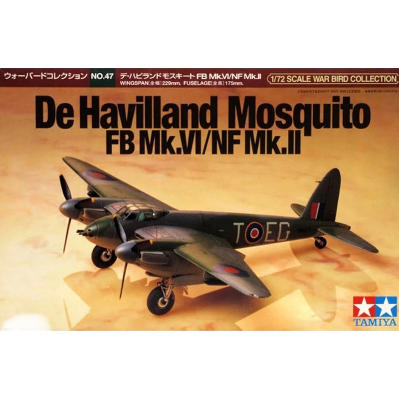 Tamiya 1:72 De Havilland Mosquito