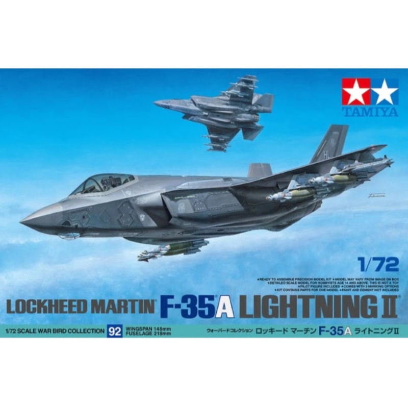 Tamiya 1:72 F-35A Lightning Ii