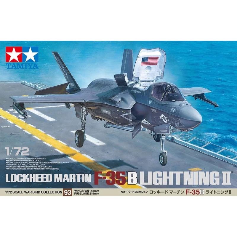 Tamiya 1:72 F-35B Lightning Ii Lockheed