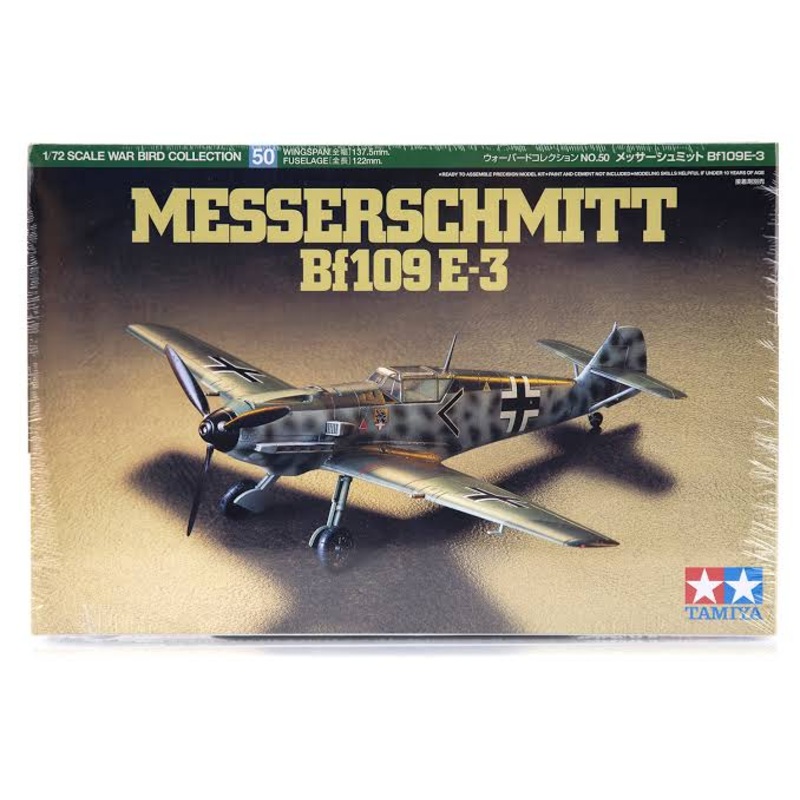 TAMIYA 1:72 MESSERSCHMITT BF109E-3