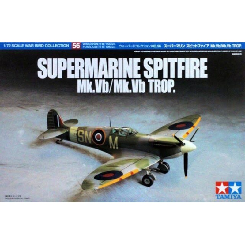TAMIYA 1:72 SPITFIRE MK.VB/MK.VB TROP