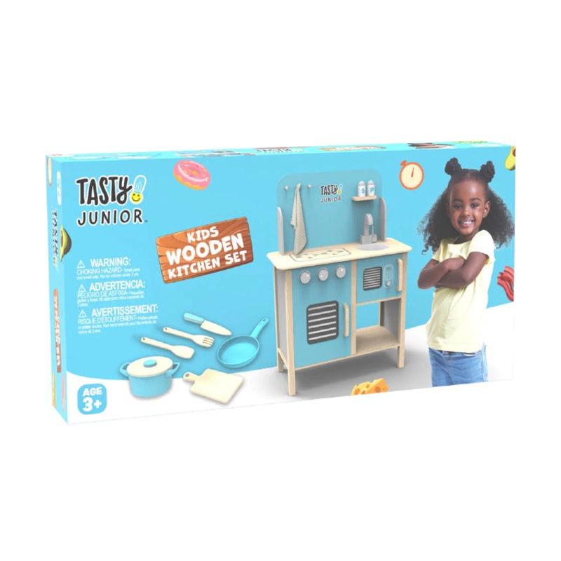 TASTY JR WOODEN KITCHEN SET