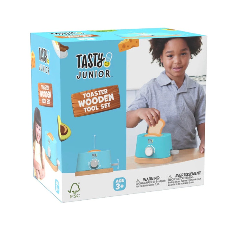 TASTY JR WOODEN TOASTER