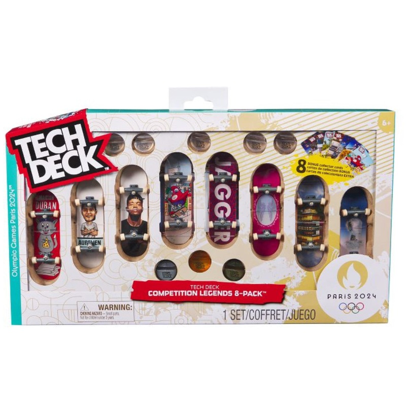 TECH DECK 96MM OLYMPIC 8 BOARD PACK