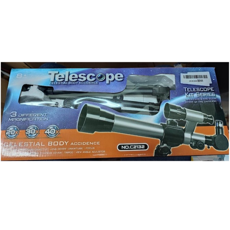 TELESCOPE ON TRIPOD BASE