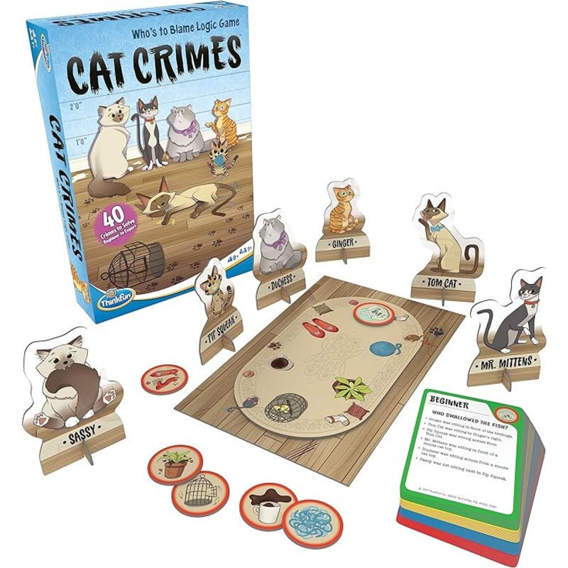 THINKFUN CAT CRIMES GAME