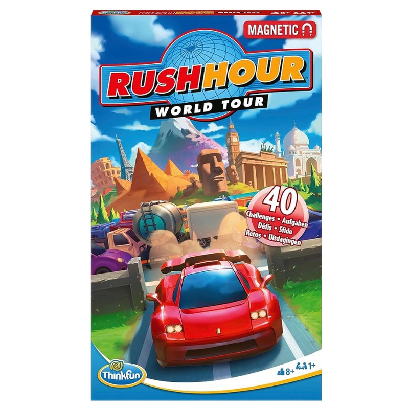 THINKFUN RUSH HOUR WORLD TOUR TRAVEL PUZ