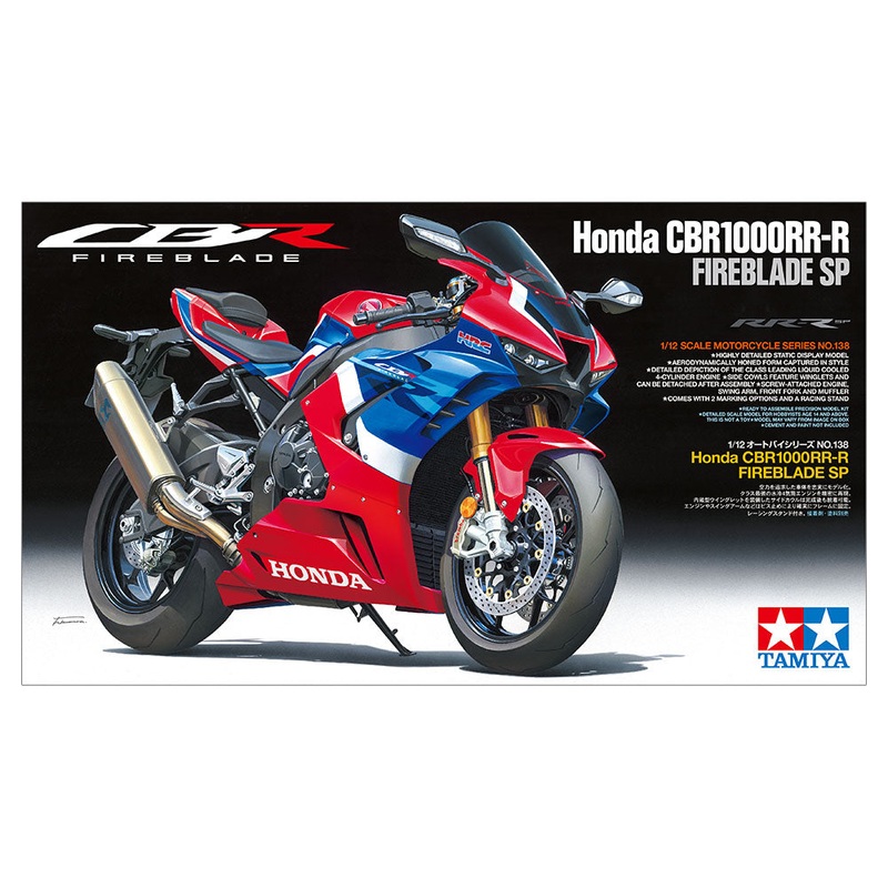 TAMIYA 1:12 HONDA CBR1000RR-R FIREBLADE