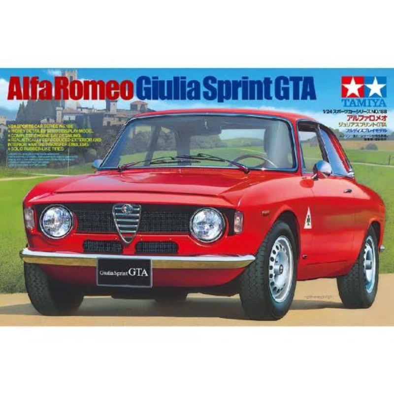 Tamiya 1:24 Alfa Romeo Giulia Sprint Gta