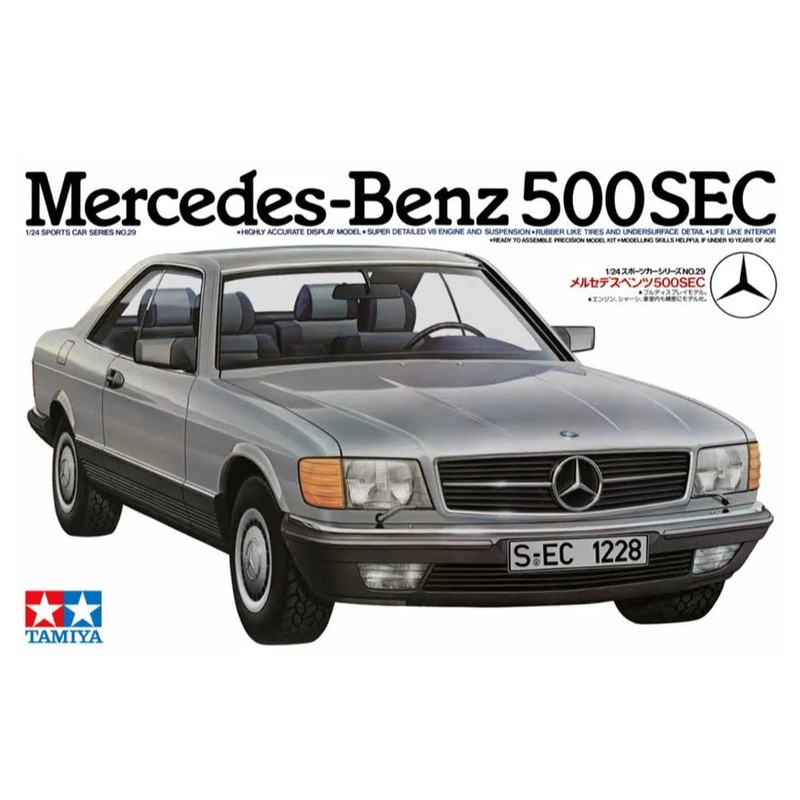 TAMIYA 1:24 MERCEDES BENZ 500 SEC