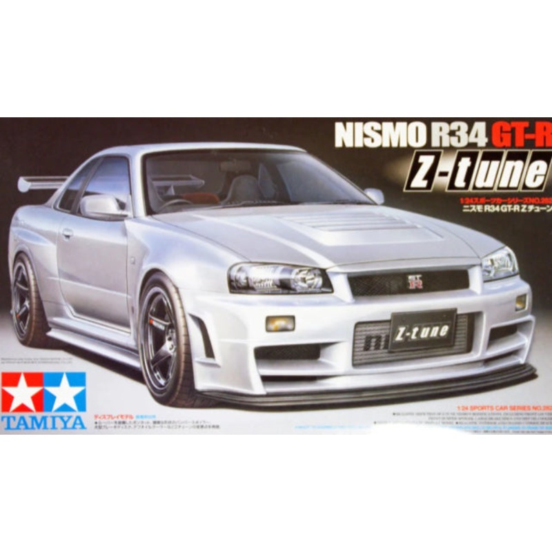 TAMIYA 1:24 NISMO R34 GT-R-Z-TUNE