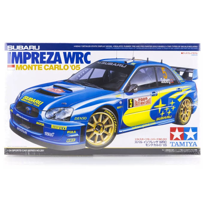 TAMIYA 1/24 SUBARU IMPREZA MONTE CARLO