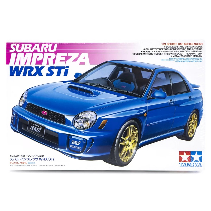 TAMIYA 1:24 SUBARUIMPREZA WRX STI