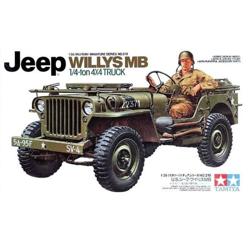TAMIYA 1/35 JEEP WILLYS MB 1/4 TON TRUCK
