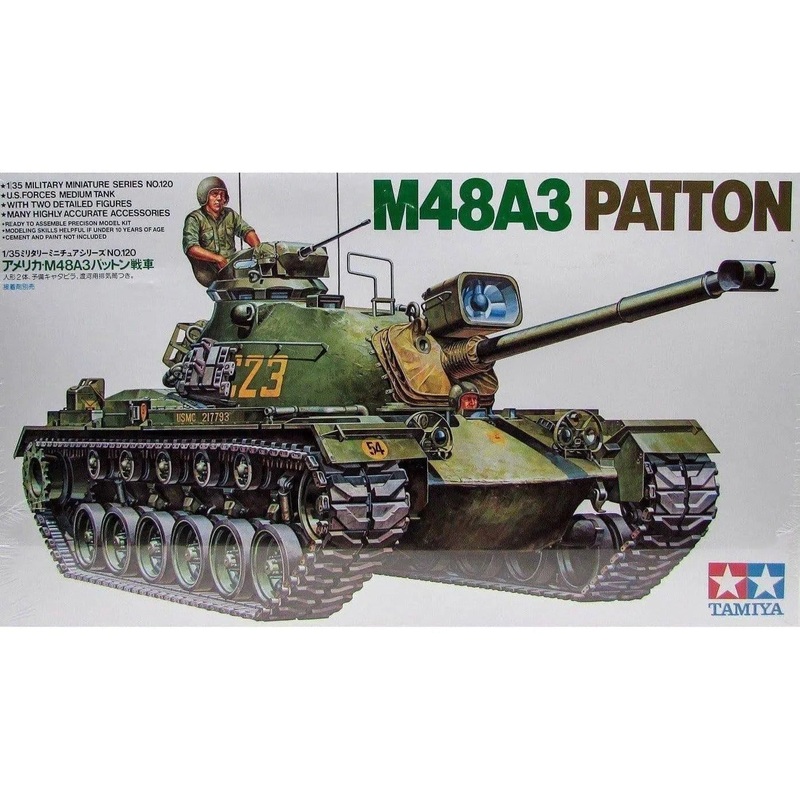 TAMIYA 1/35 US M48A3 PATTON TANK