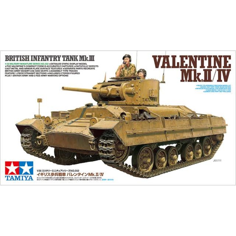 Tamiya 1/35 Valentine Tank Mk Iv