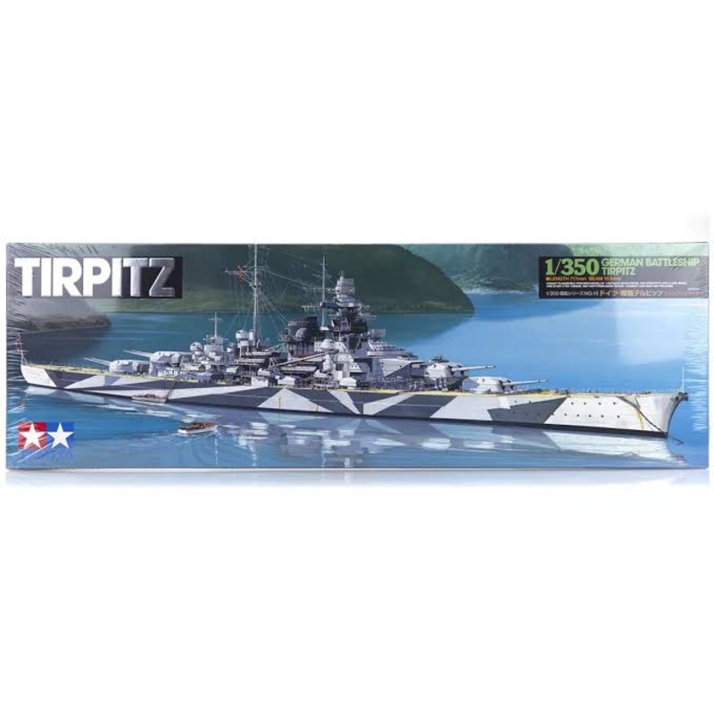 TAMIYA 1/350 TIRPITZ BATTLESHIP