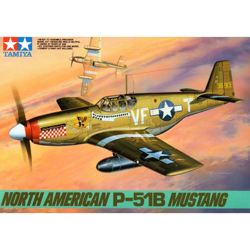 Tamiya 1/48 Nth American P-51B Mustang