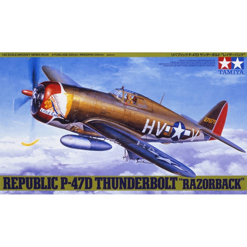 Tamiya 1/48 P-47 Thunderbolt Razorback