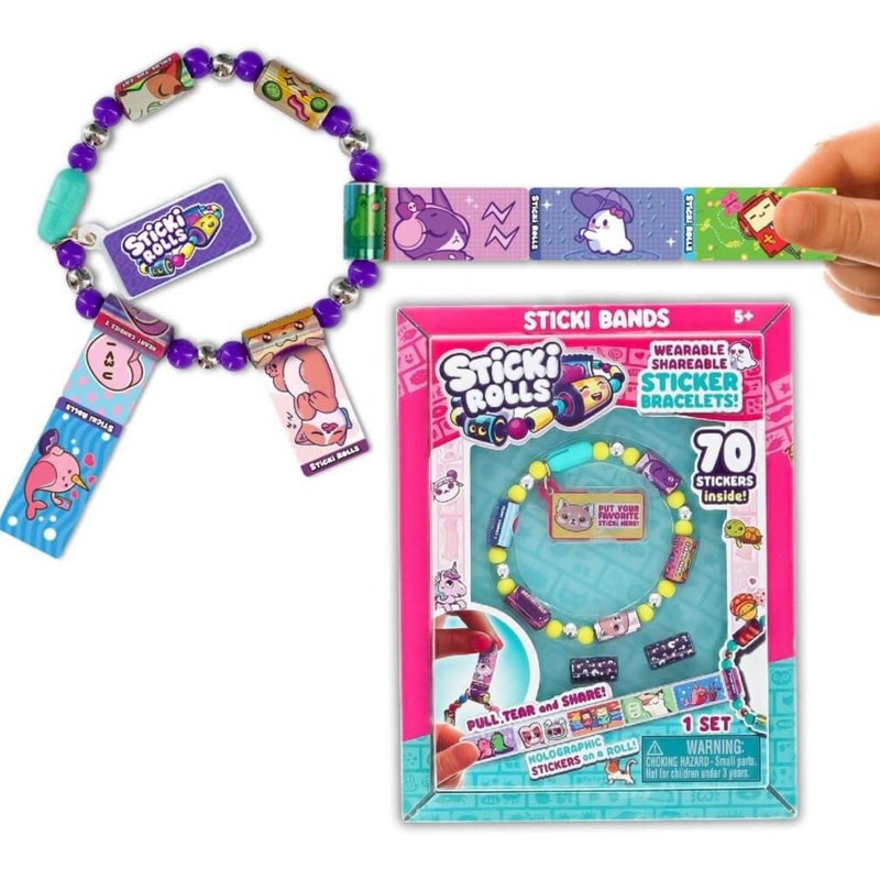 STICKI ROLLS STICKI BAND SINGLE PK AST