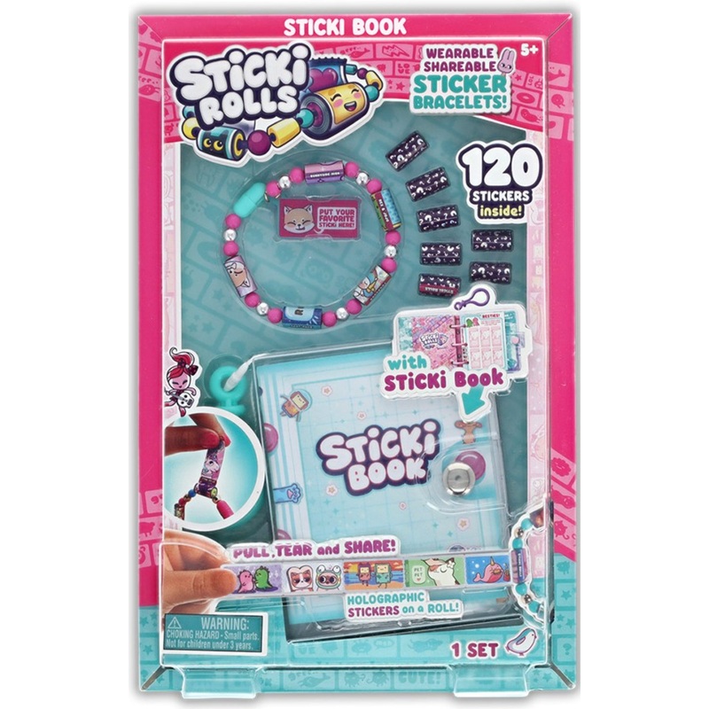 STICKI ROLLS STICKI BOOK PK