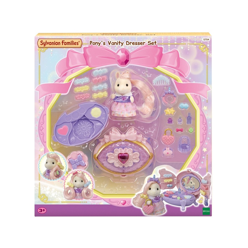 SYL/F PONYS VANITY DRESSER SET