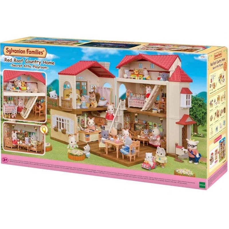 SYL/F RED ROOF COUNTRY HOME WITH ATTIC