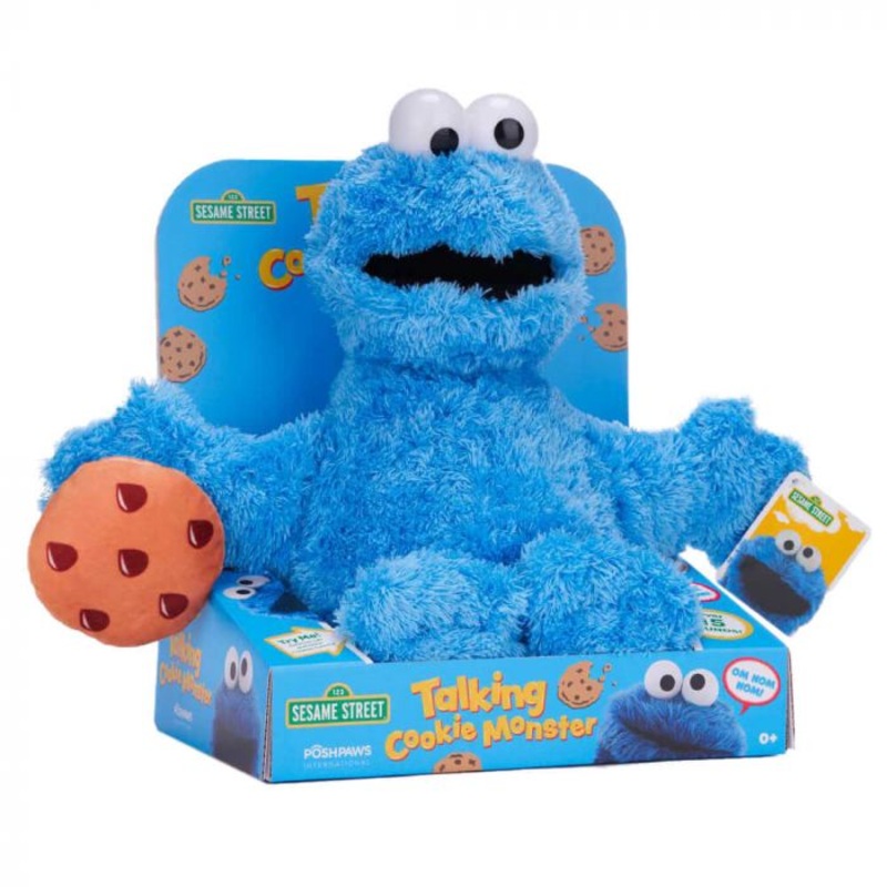 Ss Talking Cookie Mnster Plush