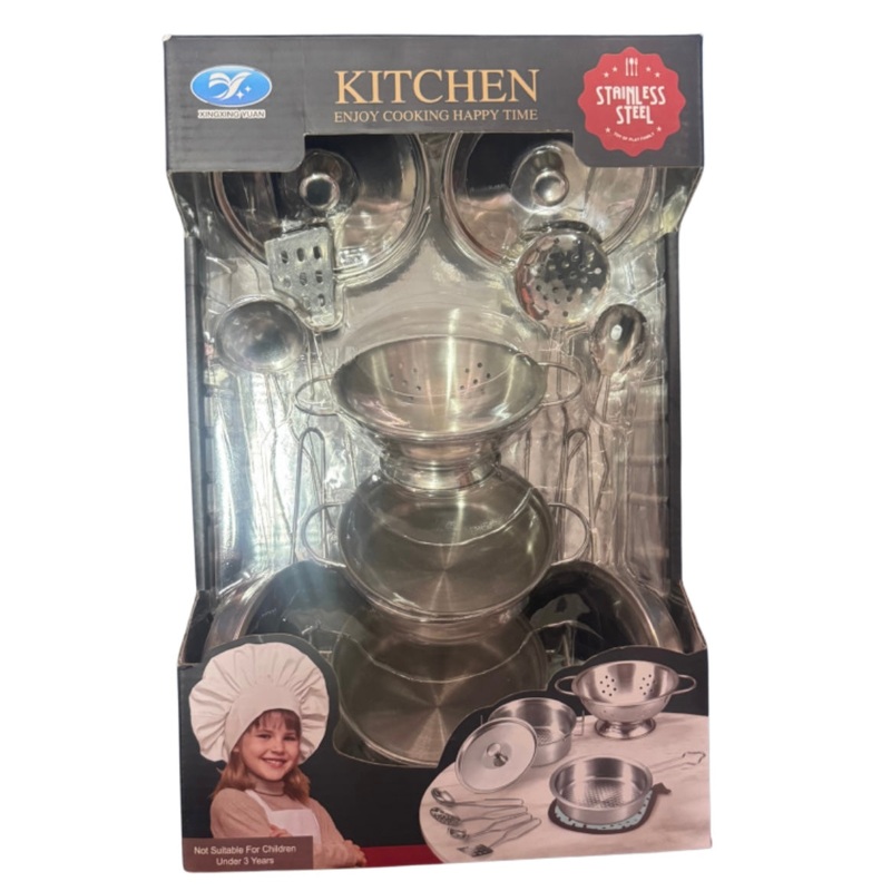 STAINLESS STEEL KITCHEN COOKING SET
