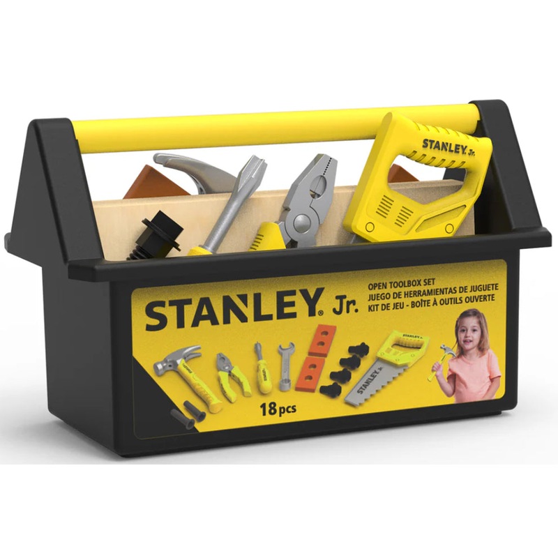 STANLEY JNR PRETEND PLAY TOOLBOX SET