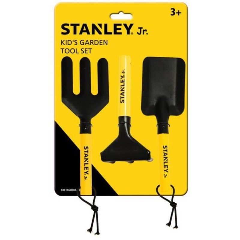 STANLEY JR 3PC GARDEN TOOLS SHORT HANDLE