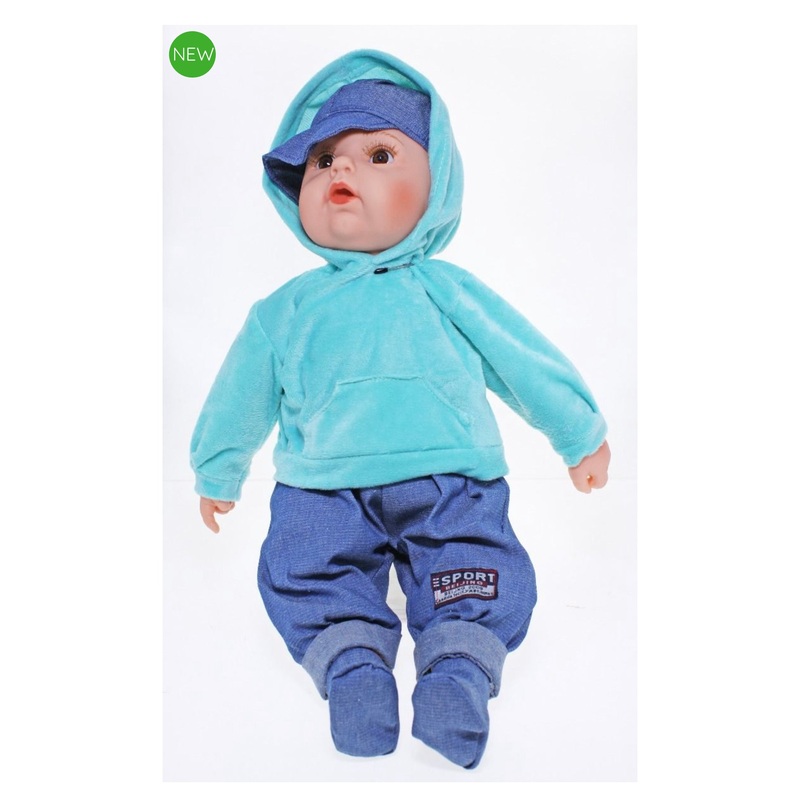 BABY DOLL CHARLIE AQUA JUMPER