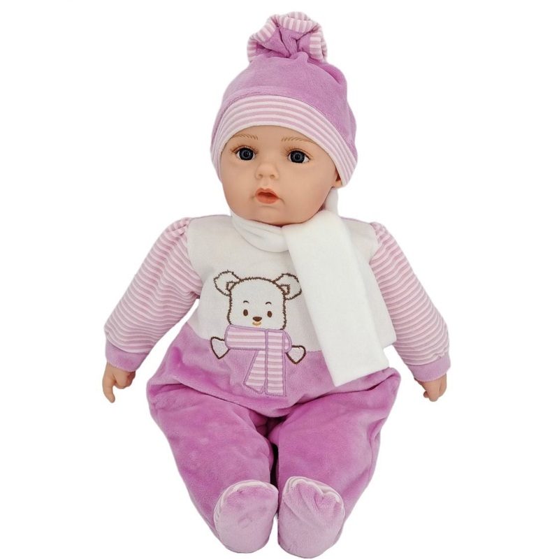 BABY DOLL KIM LILAC PUPPY JUMPSUIT